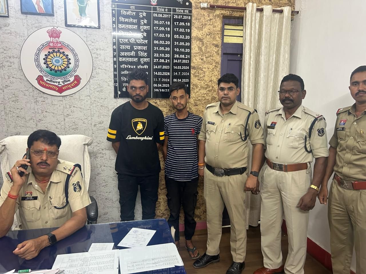 चिरमिरी पुलिस ने नशीले इंजेक्शन सप्लाई करने वाले दो आरोपियों को किया गिरफ्तार