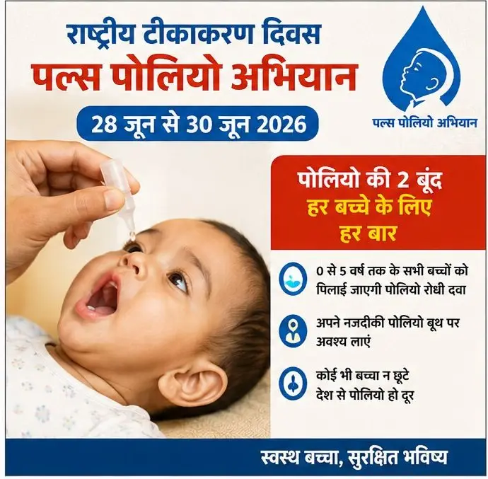 28 जून से शुरू होगा राष्ट्रीय पल्स पोलियो अभियान, तैयारियों को लेकर जिला स्तरीय टास्क फोर्स की बैठक,