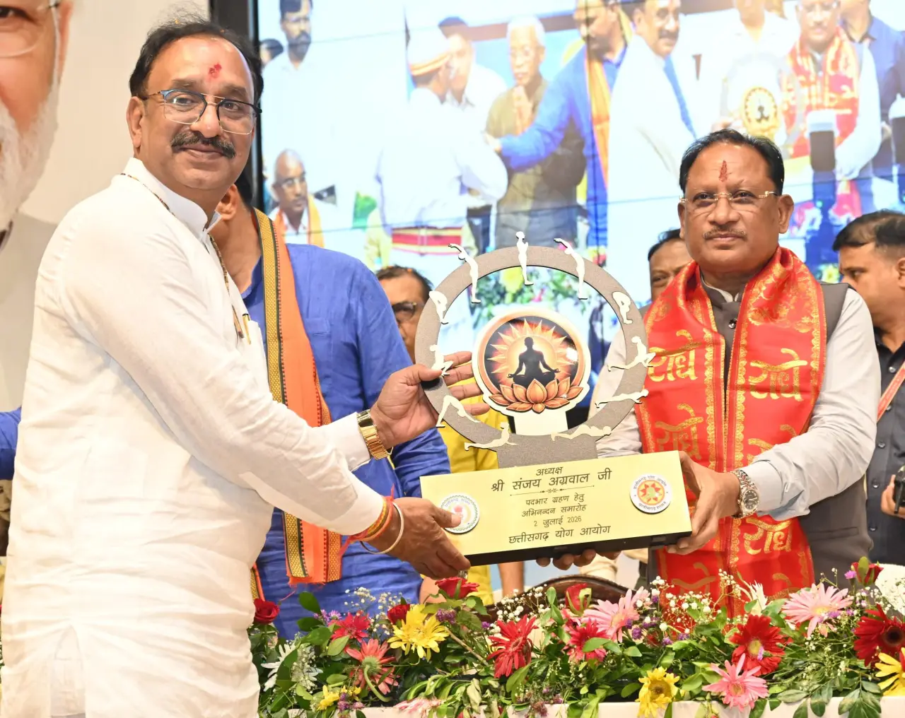 मुख्यमंत्री श्री विष्णु देव साय ने किया योग को जन-जन तक पहुंचाने का आह्वान,