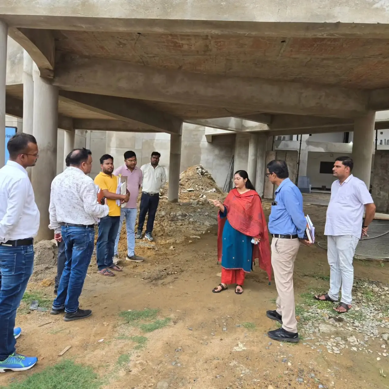 शासकीय पॉलिटेक्निक भवन निर्माण में तेजी लाने के निर्देश