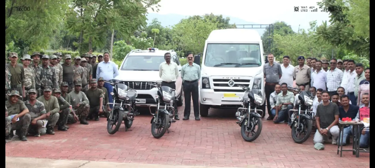 पुलिस वाहिनी को मिली नए वाहनों की सौगात, कानून-व्यवस्था होगी और अधिक मजबूत, जनसेवा व आपातकालीन प्रतिक्रिया को मिलेगी नई रफ्तार