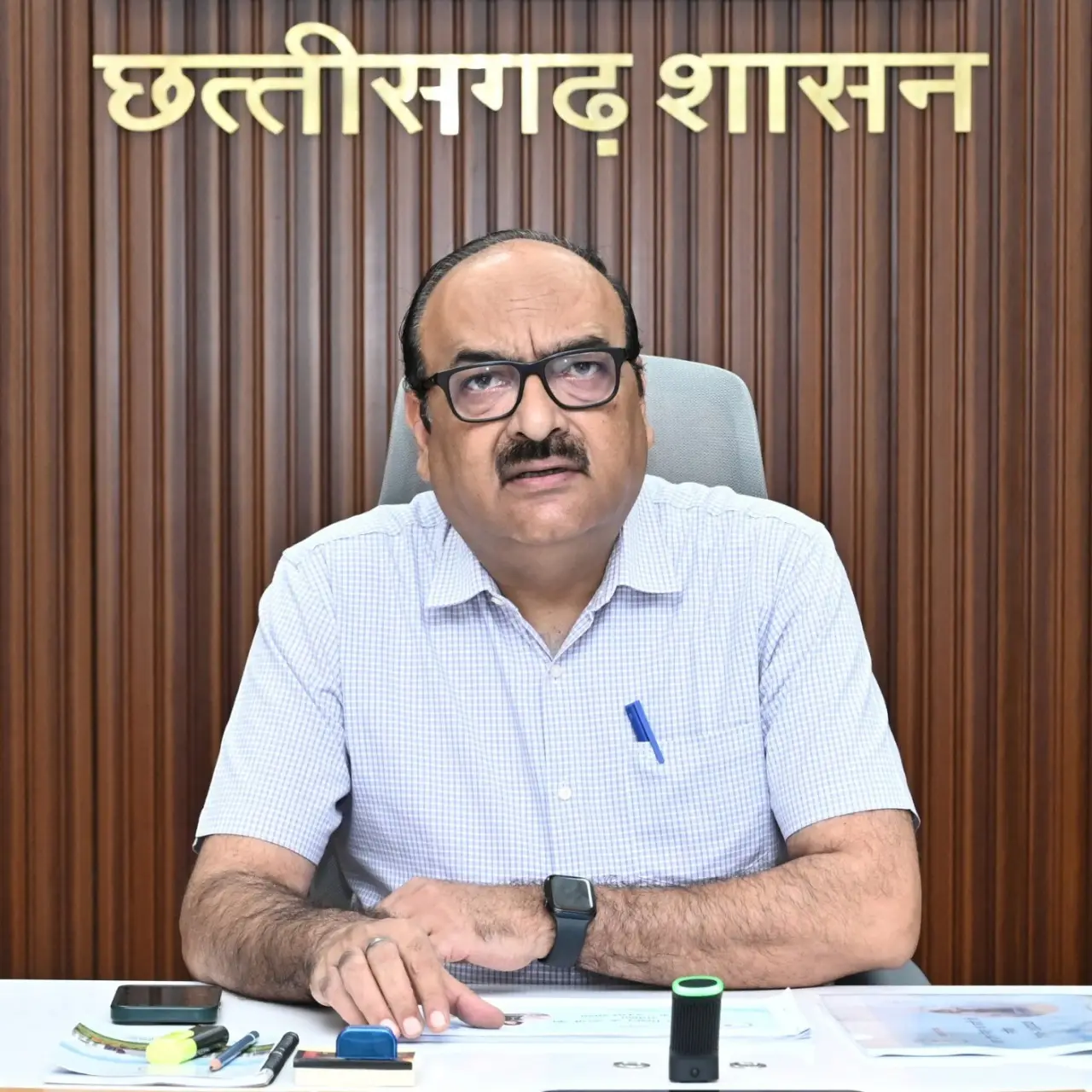 रायपुर : प्रत्येक परिवार तक सुरक्षित एवं गुणवत्तापूर्ण पेयजल पहुंचाना लक्ष्य- मुख्य सचिव श्री विकासशील