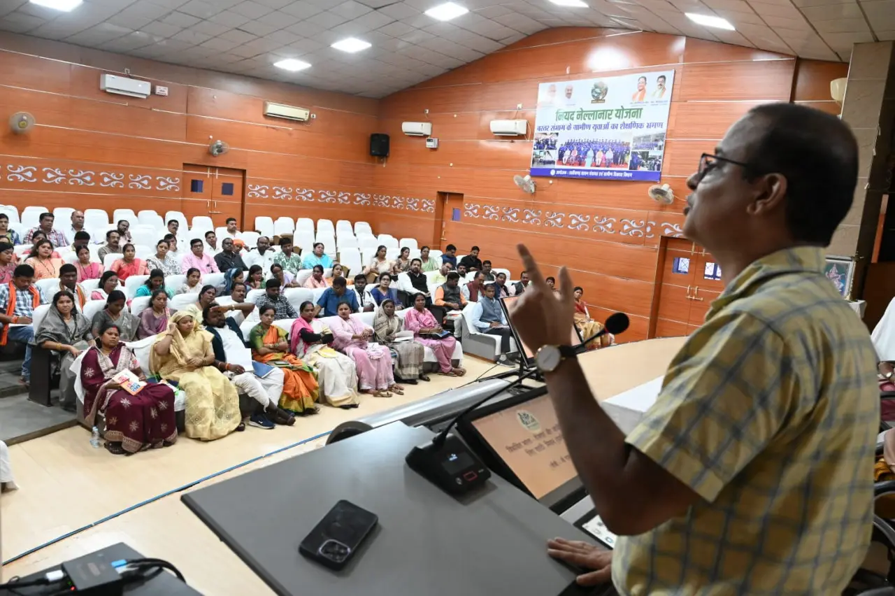 रायपुर : वीबी–जीरामजी अधिनियम के प्रभावी क्रियान्वयन हेतु जिला पंचायत सदस्यों की राज्यस्तरीय कार्यशाला आयोजित