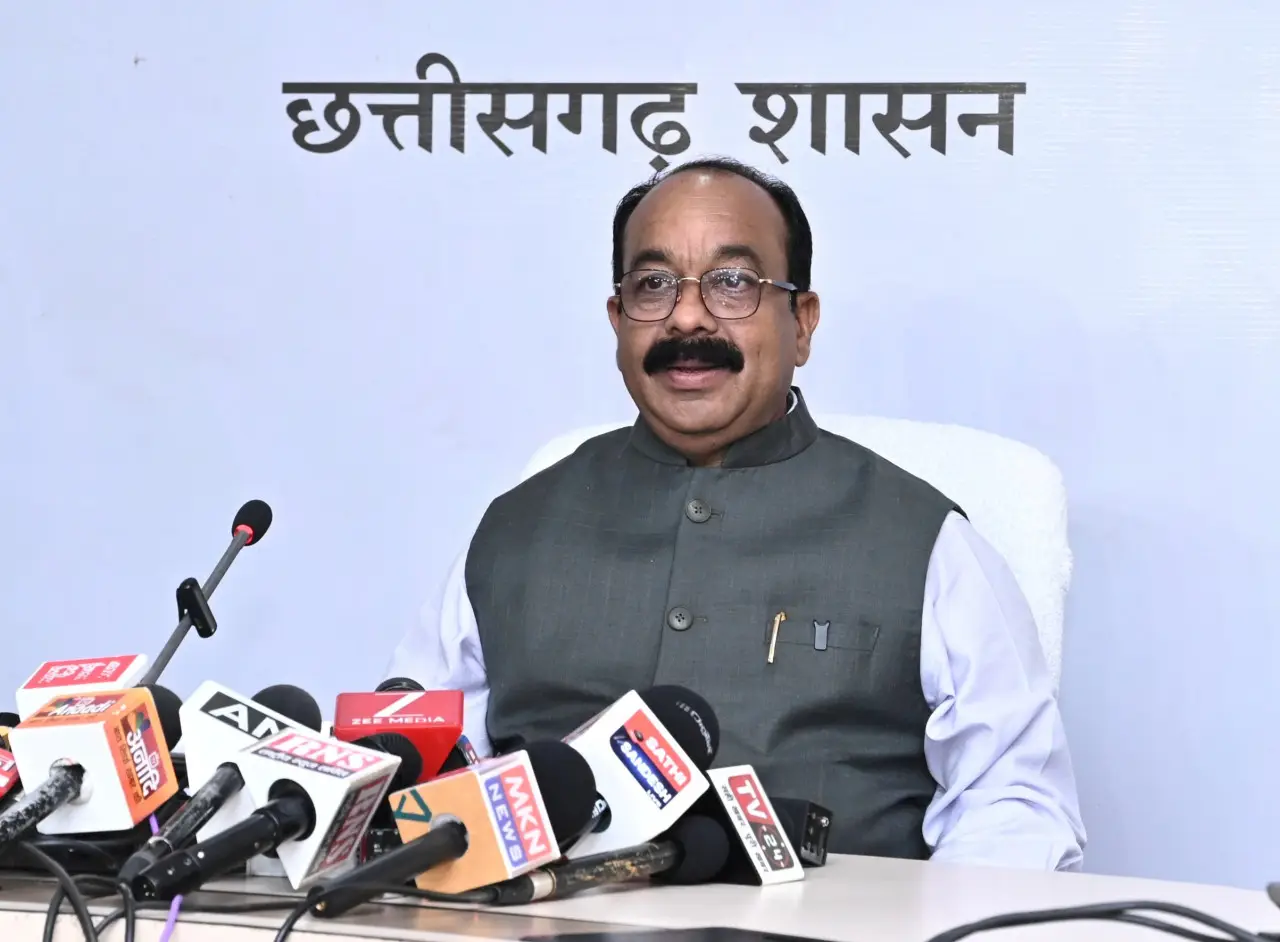 रायपुर : उप मुख्यमंत्री श्री अरुण साव ने कैबिनेट की बैठक में लिए गए निर्णयों की जानकारी दी