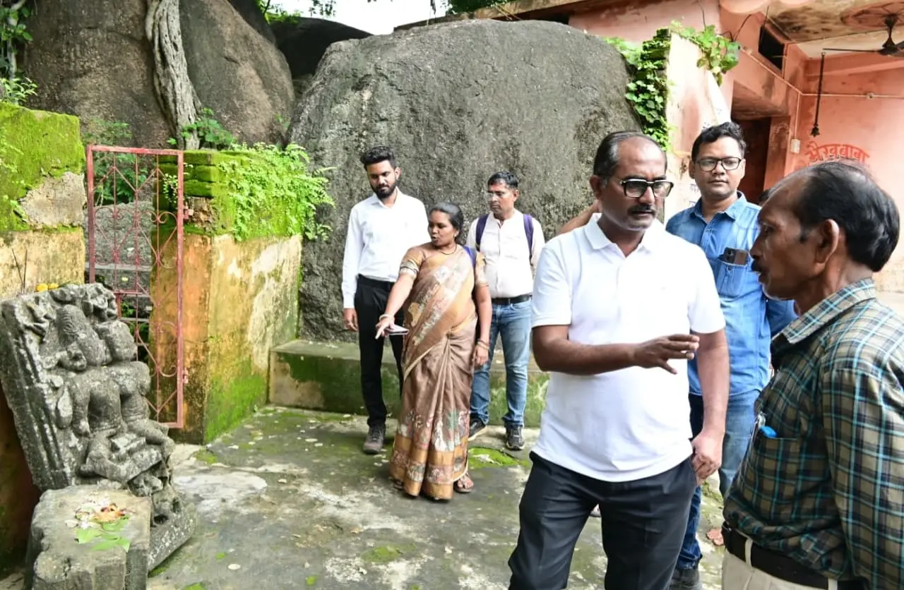 धनपुर की पुरातात्विक धरोहरों के संरक्षण को मिलेगी नई दिशा, विशेषज्ञ दल ने किया व्यापक सर्वेक्षण,