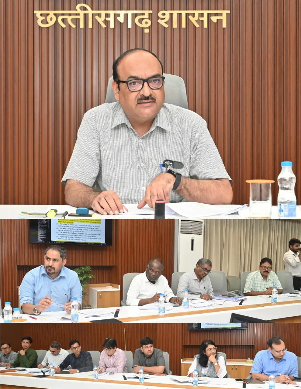रायपुर : ग्रामीण नल-जल योजनाओं के संचालन के लिए जल जीवन मिशन नियमावली पर मंथन