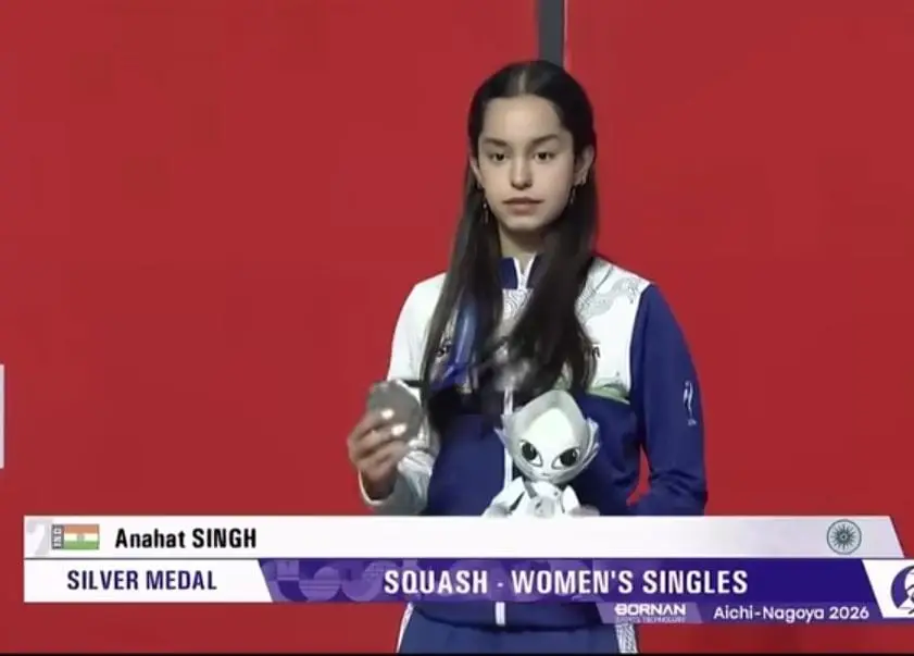 रायपुर : भारतीय स्क्वैश का स्वर्णिम अध्याय, अनाहत सिंह ने एशियन गेम्स में रचा इतिहास