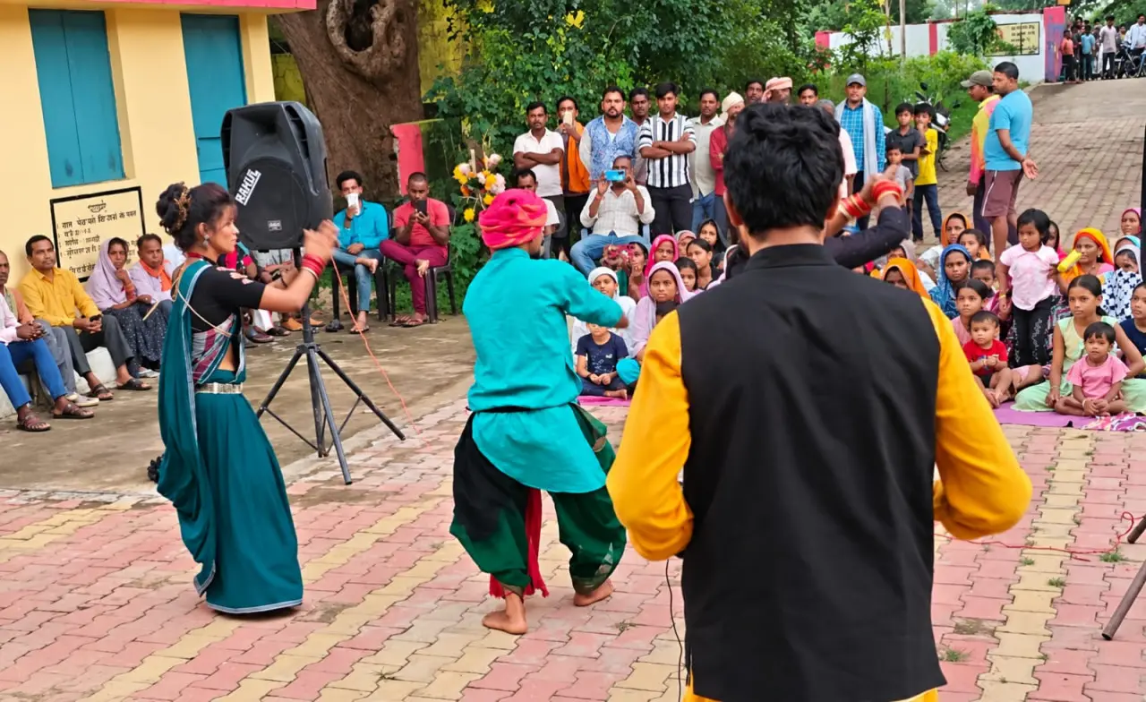 रायपुर : नमो सेवा गाथा के तहत नुक्कड़ नाटकों से दिया जनजागरूकता का संदेश