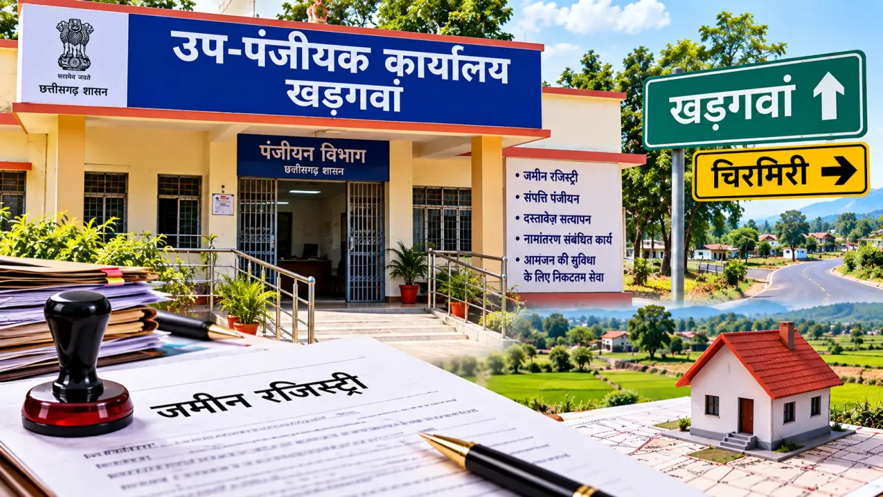 खड़गवां में खुलेगा उप-पंजीयक कार्यालय, चिरमिरी समेत 60 गांवों को मिलेगी नजदीक रजिस्ट्री की सुविधा