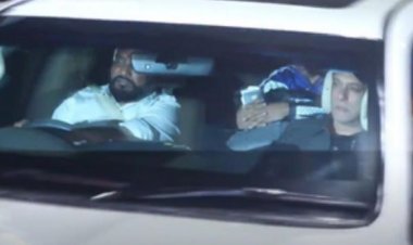 लंदन से लौटे सलमान खान, एयरपोर्ट पर दिखी कड़ी सिक्योरिटी