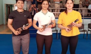 मनु, विजयवीर ने अंतिम 25 मीटर पिस्टल ओलंपिक चयन ट्रायल जीता
