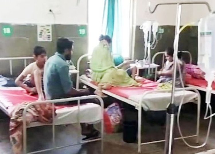 ग्राम बलौदी में डायरिया का प्रकोप, 35 से ज्यादा लोग हुए बीमार