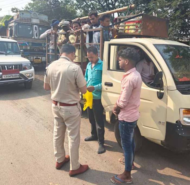 25 से अधिक मालवाहकों पर 93,400 का लगाया जा चुका है जुमार्ना