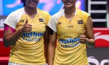 कोरियाई जोड़ी को अपसेट कर ट्रीसा-गायत्री पहली बार सुपर 750 सेमीफाइनल में