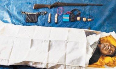 मुठभेड़ में मारा नक्सली ईनामी मिलिशिया कमाण्डर