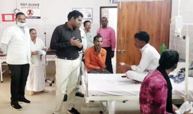 कलेक्टर ने जिला अस्पताल का किया निरीक्षण