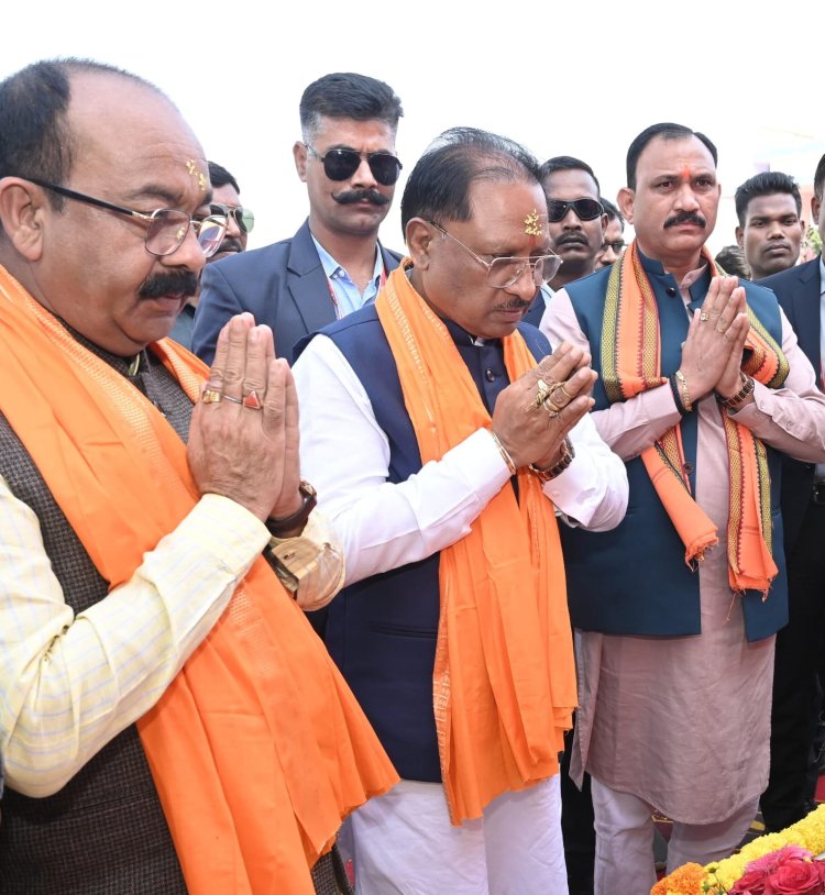 शहीद वीर नारायण सिंह का बलिदान हम सबक़े लिए प्रेरणादायक -मुख्यमंत्री साय