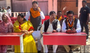 नगरीय निकाय चुनाव में भाजपा प्रत्याशियों के जीत पर बोली विधायक रायमुनी भगत,जताया जनता का आभार,कही ट्रिपल इंजन की सरकार के होगा विकास कार्यों में तेजी,युवा नेतृत्व को जशपुर में मौका मिलने पर दी बधाई