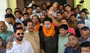 कृष्णा,भरत और ओम की तिगड़ी ने दिलाई भाजपा को जिला पंचायत चुनाव में ऐतिहासिक जीत,निर्विरोध चुनाव जीतने बनाई रणनीति हुई सफल