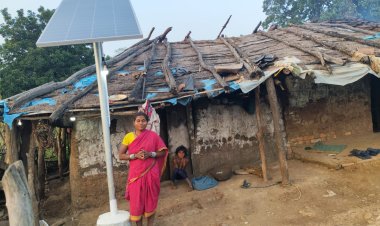 सौर ऊर्जा से रोशन हुए 25 बैगा परिवारों के आशियाने : प्रधानमंत्री जनमन योजना से बदली जनजातीय गांव की तस्वीर