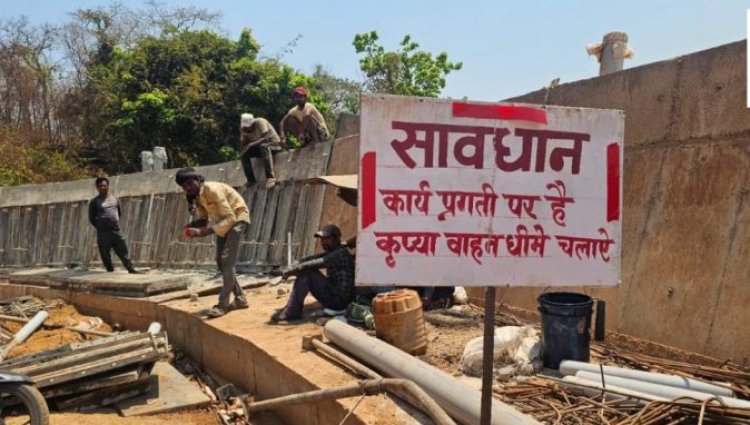 बड़ी खबर : 109 करोड़ के सड़क का निर्माण 5 साल बाद भी अधूरा...इस कंपनी पर गंभीर आरोप...पढ़ें पूरी खबर