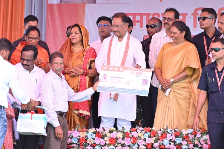 रायपुर : मैं आपके गांव-घर का बेटा, प्रदेश को विकास की राह में ले जाना मेरा संकल्प: मुख्यमंत्री विष्णु देव साय