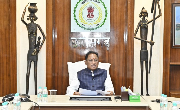 मुख्यमंत्री साय ने केंद्रीय गृहमंत्री के छत्तीसगढ़ प्रवास की तैयारियों की समीक्षा की