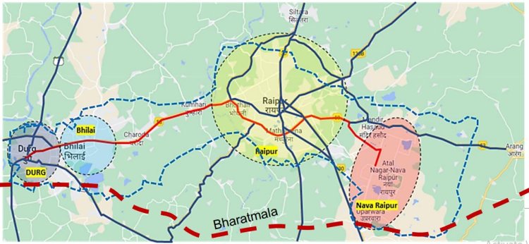 विशेष लेख:     स्टेट कैपिटल रीजन: छत्तीसगढ़ का बनेगा नया ग्रोथ इंजन,  जी.एस. केशरवानी, उप संचालक,  सुनील त्रिपाठी, सहायक संचालक,,,
