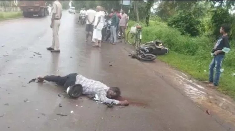 CG Road Accident : दर्दनाक हादसा.! ससुराल जाने के दौरान ट्रक की टक्कर से पिता और मासूम बेटी की मौत..पढ़ें पूरी ख़बर