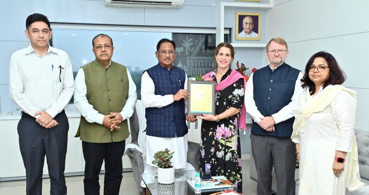 विकसित छत्तीसगढ़ के निर्माण में यूनिसेफ इंडिया देगा तकनीकी सहयोग,,,