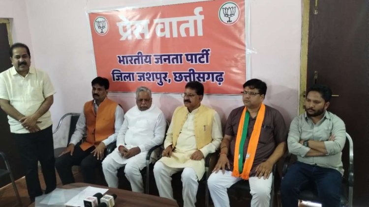 जीएसटी दर में चमत्कारी सुधार पर जिला भाजपा कार्यालय में हुआ भाजपा का महत्वपूर्ण पत्रकार वार्ता आयोजित,कहा जीएसटी सुधार से मिलेगा आम नागरिकों को बड़ी राहत