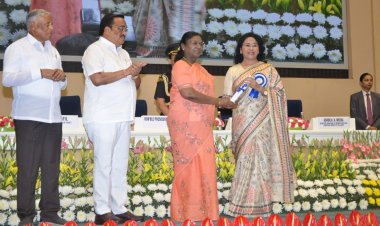 रायपुर : छत्तीसगढ़ के दो जिलों को जल संरक्षण के क्षेत्र में उल्लेखनीय कार्य के लिए राष्ट्रीय स्तर पर मिला सम्मान,,,