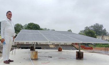 रायपुर : माकड़ी ब्लॉक में 100 पीएम सूर्य घर का सफल इंस्टालेशन