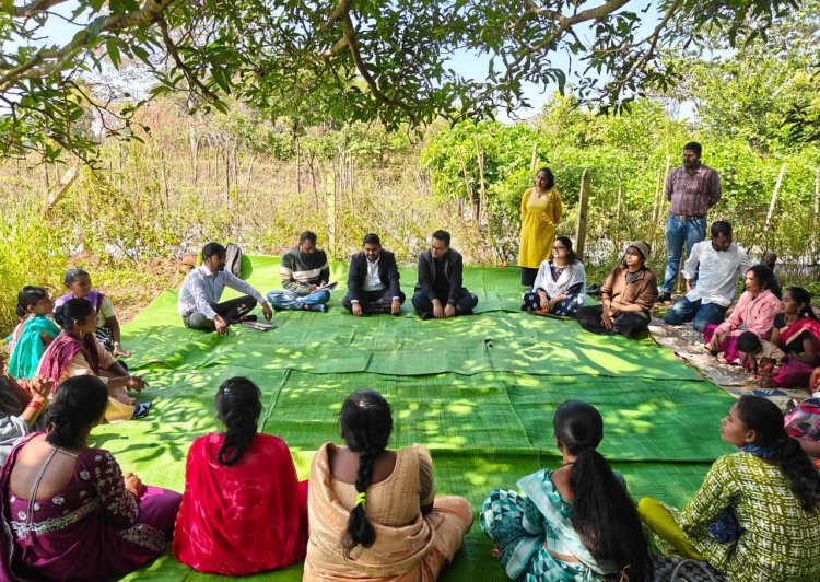 आकांक्षी कार्यक्रम के बस्तर जिला प्रभारी अधिकारी ने दरभा विकासखंड में विकासात्मक गतिविधियों का लिया जायजा,,
