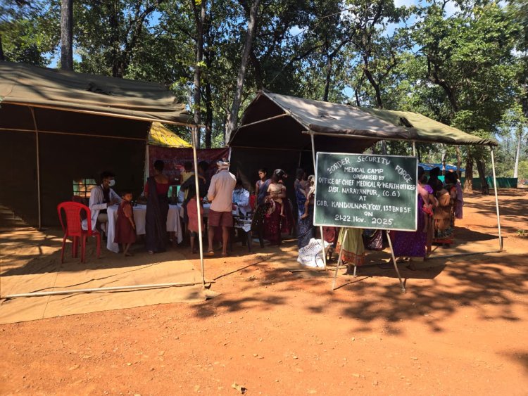 रायपुर : माओवाद प्रभावित क्षेत्रों में जीवन-रक्षा मिशन