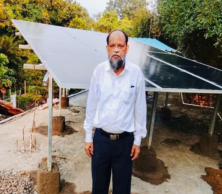 पीएम सूर्य घर मुफ्त बिजली योजना से श्री मोसेस राव बने उर्जादाता        