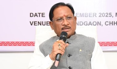 नक्सलवाद उन्मूलन में छत्तीसगढ़ ने रचा नया इतिहास: मुख्यमंत्री विष्णु देव साय,,,