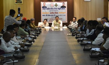 समन्वित प्रयासों से बालोद में सफल होगा प्रथम राष्ट्रीय रोवर-रेंजर जंबूरी- मंत्री श्री गजेन्द्र यादव 