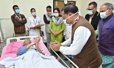 रायपुर : मुख्यमंत्री विष्णुदेव साय ने ज्ञानपीठ पुरस्कार से सम्मानित साहित्यकार श्री विनोद कुमार शुक्ला के स्वास्थ्य लाभ की कामना की,