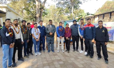 चयनित अग्निवीरों एवं अभ्यर्थियों का शिक्षा मंत्री गजेन्द्र यादव ने किया सम्मान      