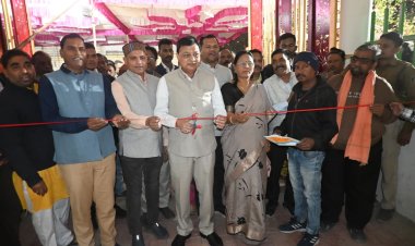 उद्योग मंत्री ने किया ऑक्सीजोन विकास कार्याे का लोकार्पण  