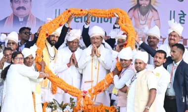 गुरु घासीदास बाबा ने समाज को समानता, सद्भाव और मानवता का दिया संदेश: मुख्यमंत्री श्री विष्णु देव साय,