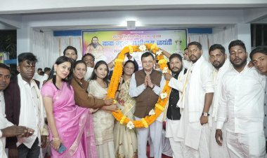 महान संत बाबा गुरु घासीदास जी की 269वीं जयंती समारोह में मंत्री श्री लखन लाल देवांगन हुए सम्मिलित      