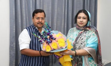 प्रियवंदा सिंह जूदेव ने भाजपा के राष्ट्रीय कार्यकारी अध्यक्ष नितिन नबीन को दी शुभकामनांए,दिल्ली मे उनके निवास पर की मुलाक़ात