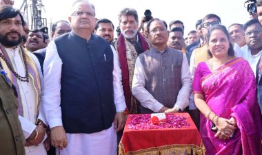 मुख्यमंत्री श्री विष्णु देव साय ने 187 करोड़ के 23 कार्यों का किया लोकार्पण-भूमिपूजन    