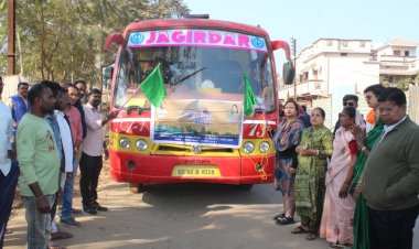 मुख्यमंत्री तीर्थ यात्रा योजना के तहत मोहला-मानपुर-अंबागढ़ चौकी के 100 तीर्थयात्री हरिद्वार–ऋषिकेश के लिए रवाना