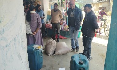 सूरजपुर जिले में 214 बोरी धान जब्त 