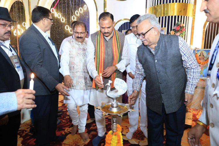 रायपुर : स्वास्थ्य मंत्री श्याम बिहारी जायसवाल ने द्वितीय नेशनल होम्योपैथिक सेमिनार का किया शुभारंभ,,,