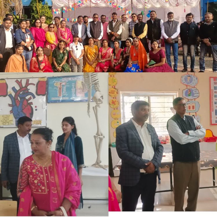 ग्रुप ऑफ के. बी. पटेल कॉलेज  में आनंद मेला संपन्न, एससीएल चिरमिरी के सीजीएम अशोक कुमार रहे मुख्य अतिथि,,,