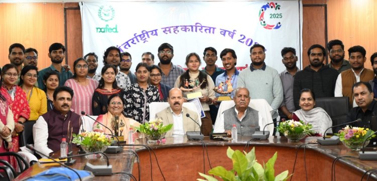 कृषि विश्वविद्यालय के विद्यार्थियों को मिला सहाकारिता का ज्ञान  